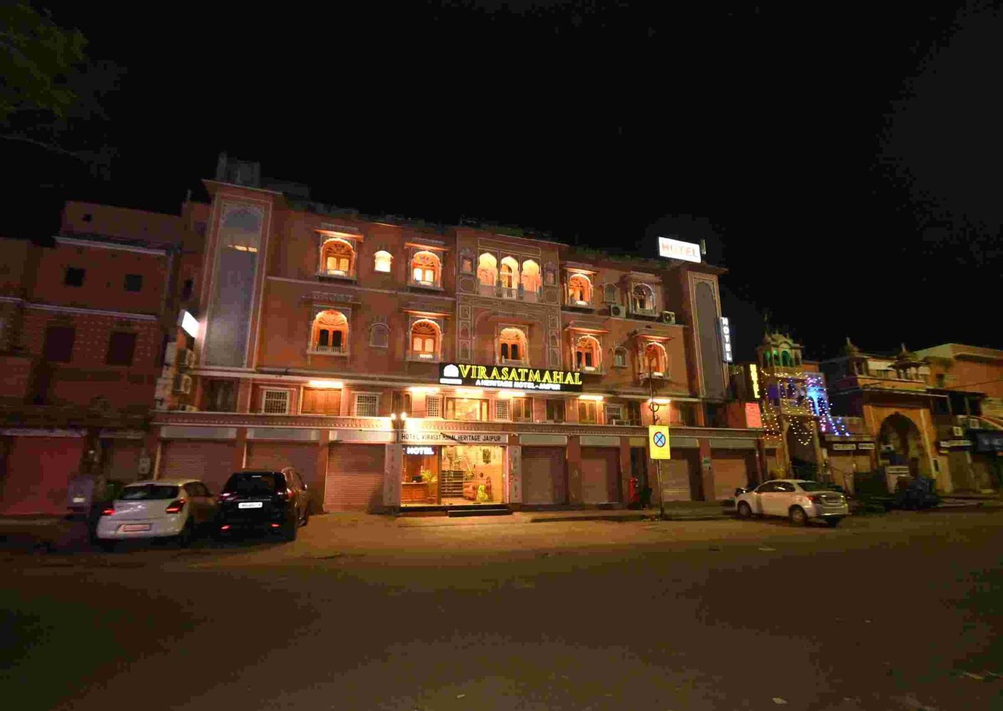 Virasat Mahal Heritage Hotel-Jaipur City Center Ngoại thất bức ảnh
