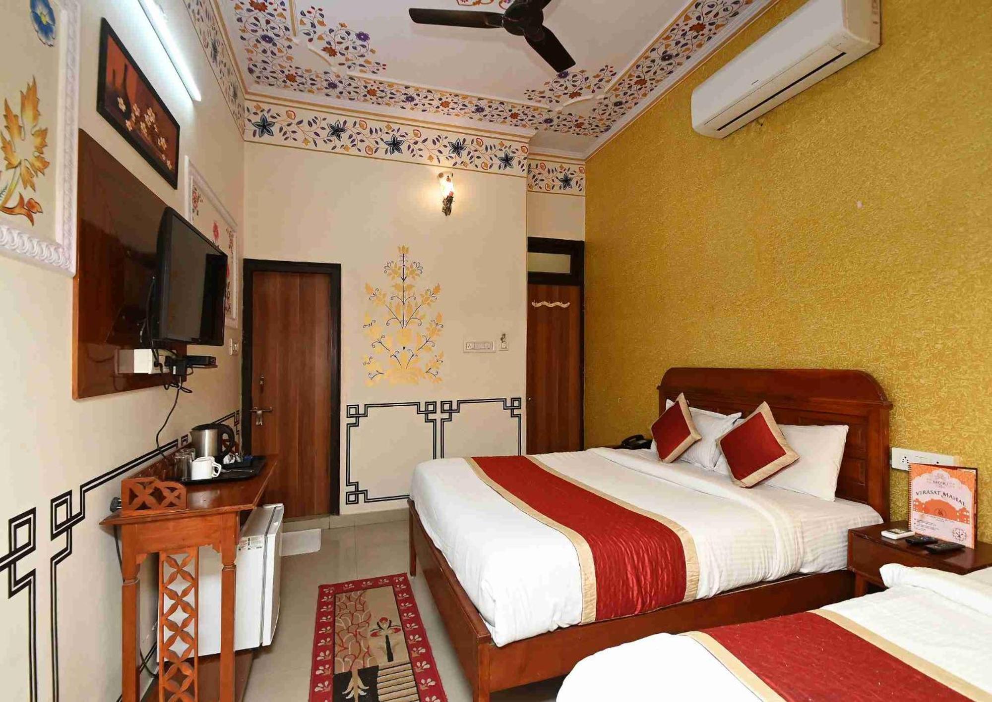 Virasat Mahal Heritage Hotel-Jaipur City Center Ngoại thất bức ảnh