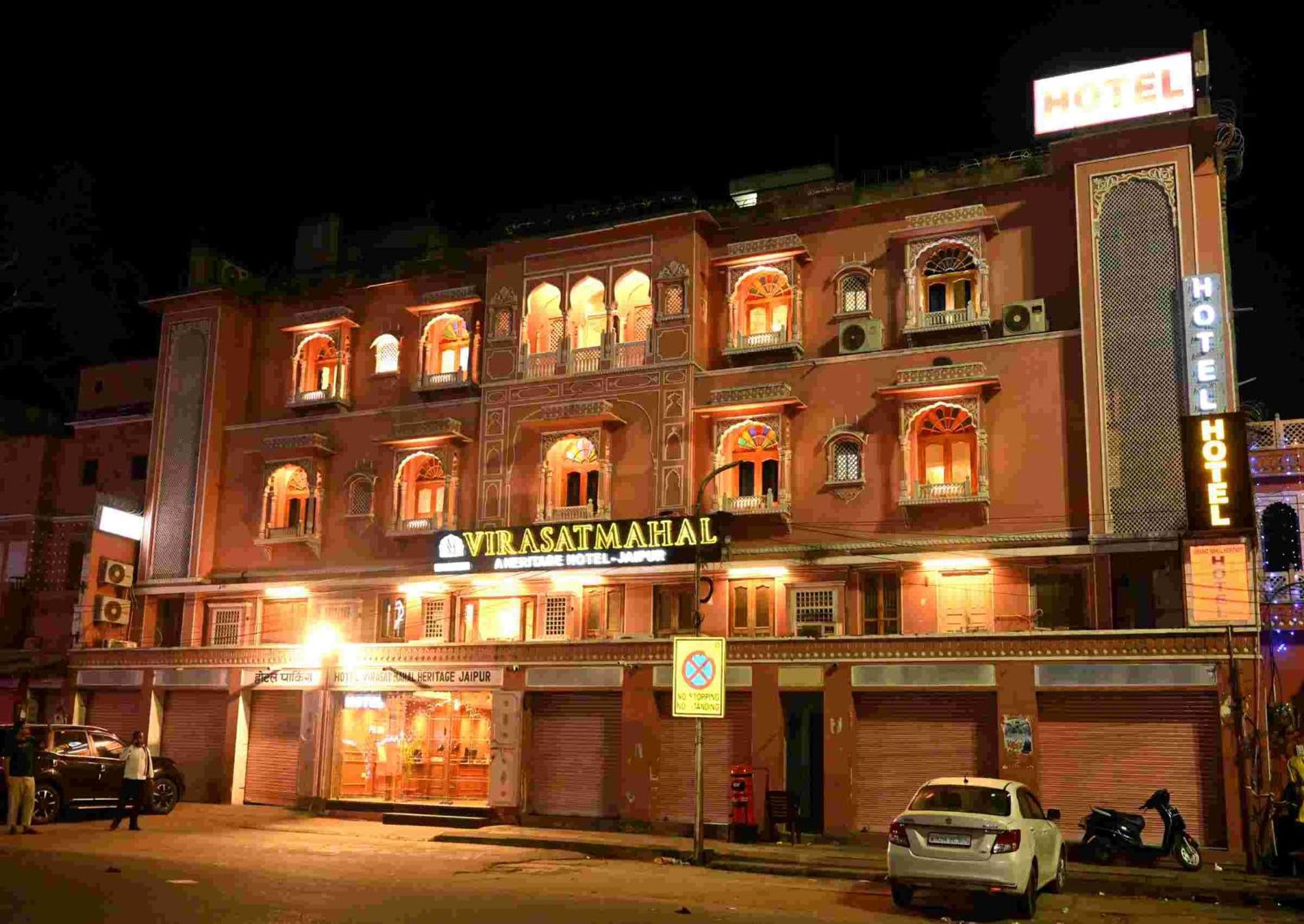 Virasat Mahal Heritage Hotel-Jaipur City Center Ngoại thất bức ảnh